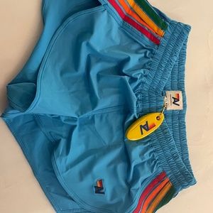 NWT Aviator Nation women’s 5 stripe flex board shorts